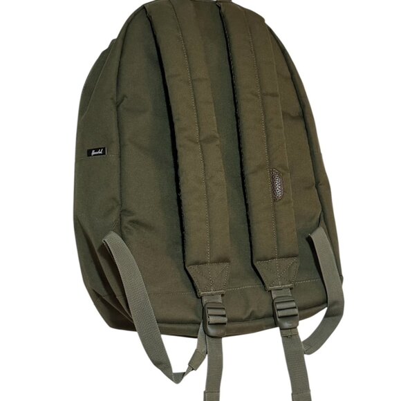 Herschel Pop Quiz Backpack, Green/White, Classic 22L - Picture 8 of 12